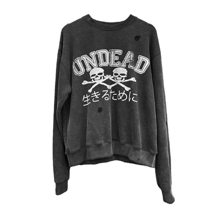 Black Undead Crewneck