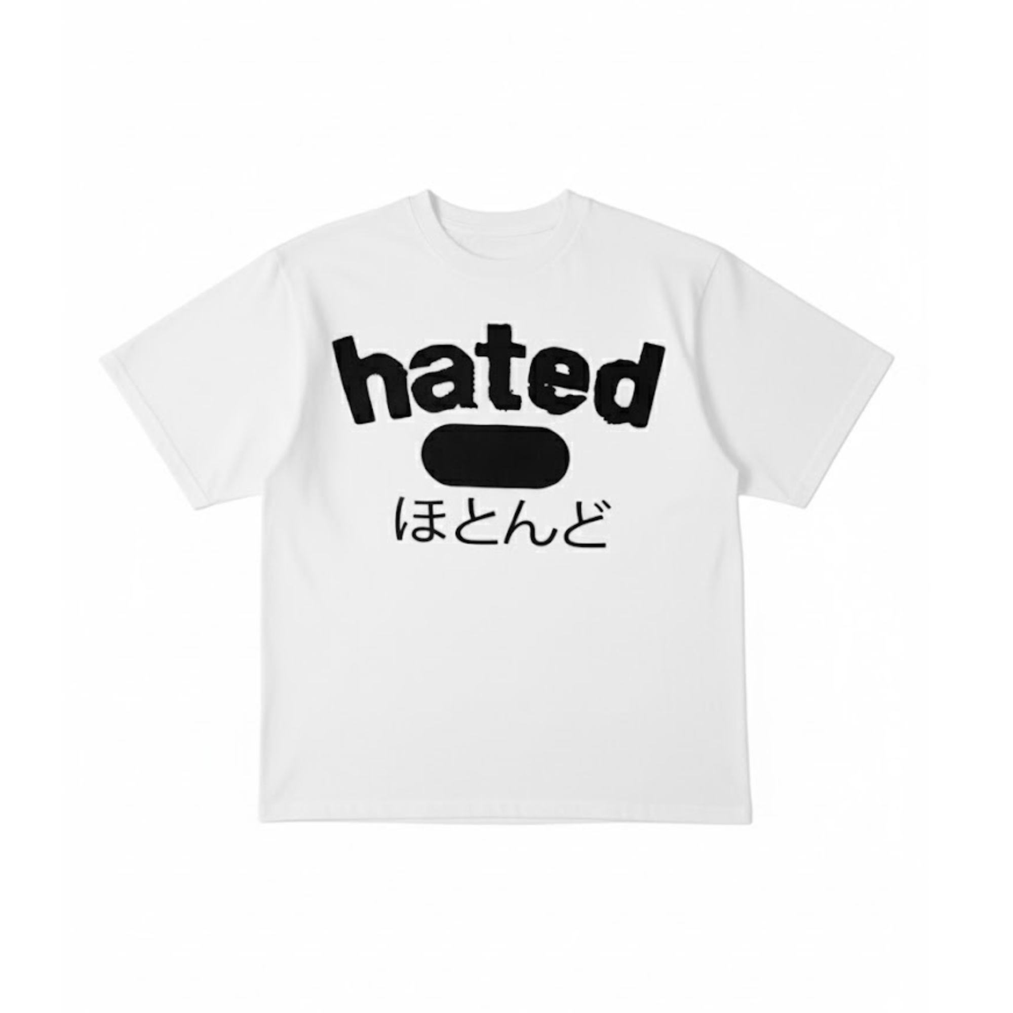 Hated Most White T-Shirt
